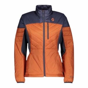 Scott Women's Insuloft Jacket - Orange and Dark Blue